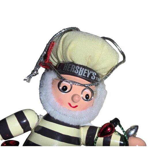 Hershey’s Kurt S. Adler Christmas Ornament ELF With String of Lights 2004 - Picture 2 of 9